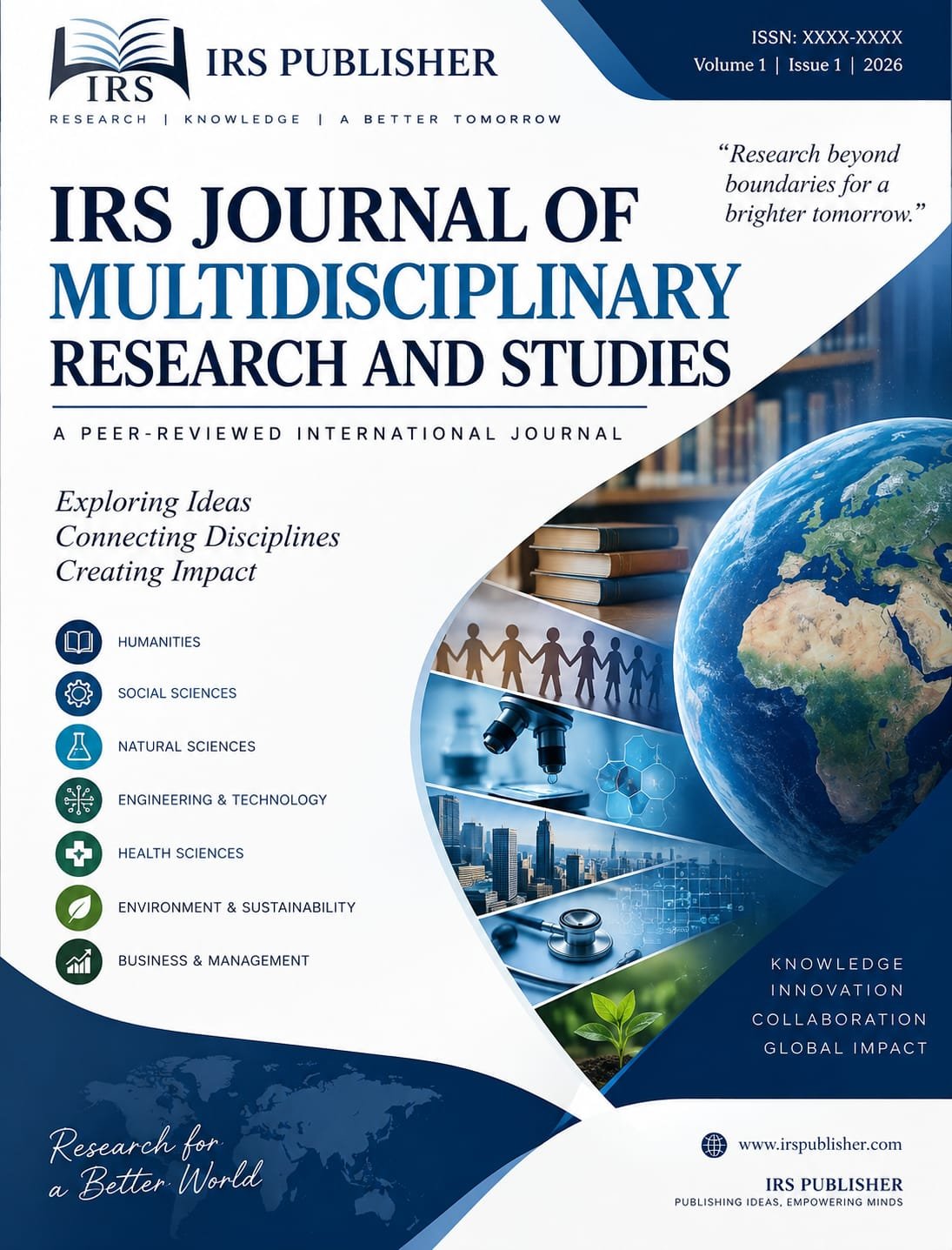 IRS Journal of Multidisciplinary Research and Studies